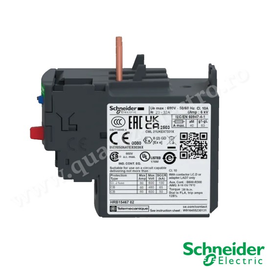 RELEU TERMIC 23-32A LRD32 SCHNEIDER