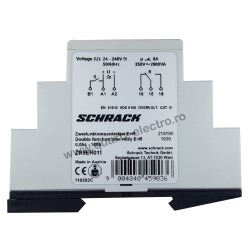 RELEU TIMP ANCLANSARE/DECLANSARE 24-240VAC/VDC, 8A SCHRACK
