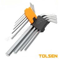 SET DE 9 CHEI HEXAGONALE CU BRAT EXTRAL-LUNG Cr-V 1,5/2/2,5/3/4/5/6/8/10 mm