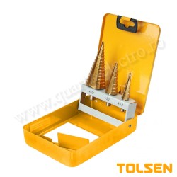 SET DE 3 FREZA METAL ELICOIDAL 4-32*2mm placata cu titan SET DE 3 FREZA METAL ELICOIDAL 4-32*2mm placata cu titan