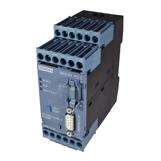 UNITATE PROTECTIE MOTOR 110 -240 V AC/DC 3UF7000-1AU00-0 SIEMENS