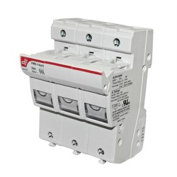 SOCLU TRIPOLAR SIGURANTE CILINDRICE 14X51mm 3X50A 690V AC DF ELECTRIC SOCLU TRIPOLAR SIGURANTE CILINDRICE 14X51mm 3X50A 690V AC DF ELECTRIC