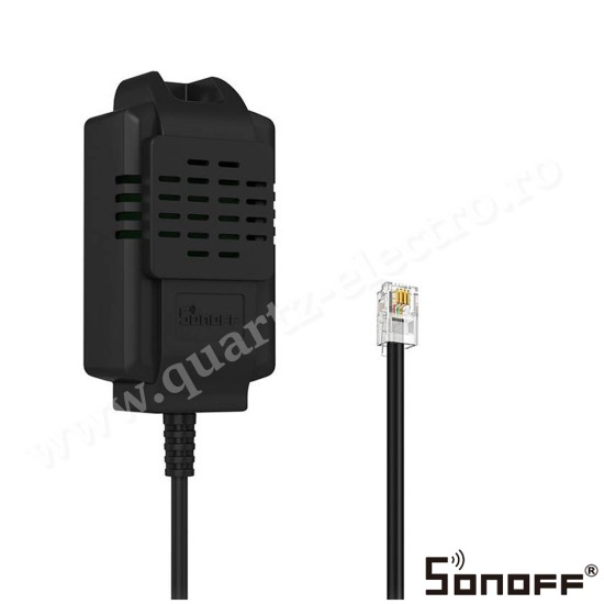 SENZOR DE TEMPERATURA SI UMIDITATE THS01 CU CONECTOR RJ9 4PAC SONOFF