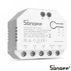 COMUTATOR INTELIGENT WIFI DUAL R3 SONOFF 