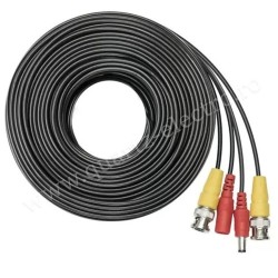 CABLU CAMERA BNC SEMNAL SI ALIMENTARE 15M CABLU CAMERA BNC SEMNAL SI ALIMENTARE 15M
