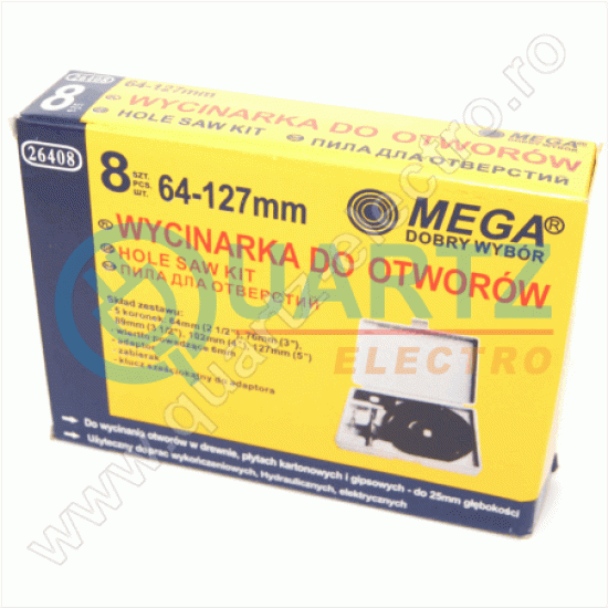 Freza pentru rigips pentru doze MEGA 26408 Freza pentru rigips pentru doze MEGA 26408