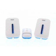 SONERIE FARA FIR, ALIMENTARE 230V, ACOPERIRE 150M, 2 SONERII WELL