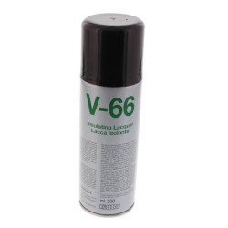 SPRAY LAC IZOLATOR PENTRU CIRCUITE IMPRIMATE V-66 200ml SPRAY LAC IZOLATOR PENTRU CIRCUITE IMPRIMATE V-66 200ml