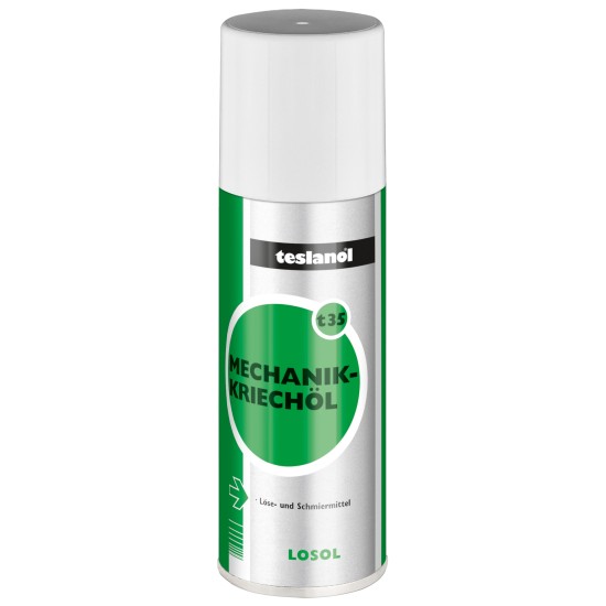 SPRAY CU ULEI PENETRANT PENTRU SISTEME MECANICE TESLANOL t35 200ml