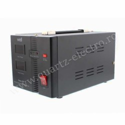 STABILIZATOR AUTOMAT DE TENSIUNE CU SERVOMOTOR 500VA/300W WELL STABILIZATOR AUTOMAT DE TENSIUNE CU SERVOMOTOR 500VA/300W WELL