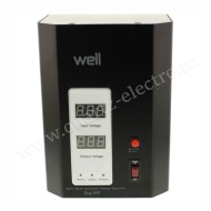 STABILIZATOR AUTOMAT DE TENSIUNE CU SERVOMOTOR 500VA/300W WELL