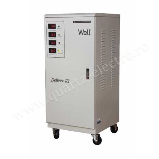 STABILIZATOR AUTOMAT DE TENSIUNE TRIFAZAT 20KVA/16KW WELL