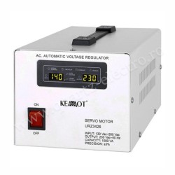 STABILIZATOR AUTOMAT DE TENSIUNE CU SERVOMOTOR 1000VA/600W KEMOT STABILIZATOR AUTOMAT DE TENSIUNE CU SERVOMOTOR 1000VA/600W KEMOT
