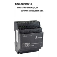 SURSA INDUSTRIALA CHROME 24VDC 2,5A 60W DELTA DRC-24V60W1A