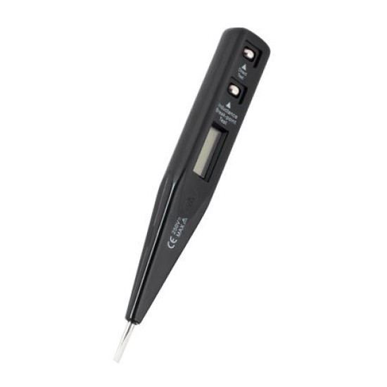 TESTER TENSIUNE LCD AC/DC 12-220V TESTER TENSIUNE LCD AC/DC 12-220V