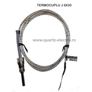 TERMOCUPLU J 6X30mm