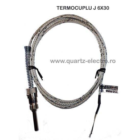 TERMOCUPLU J 6X30mm