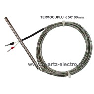 TERMOCUPLU K 5X100mm