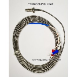 TERMOCUPLU K SURUB M6 4m
