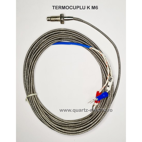 TERMOCUPLU K SURUB M6 4m