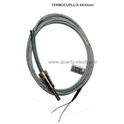 TERMOCUPLU K 6X30mm