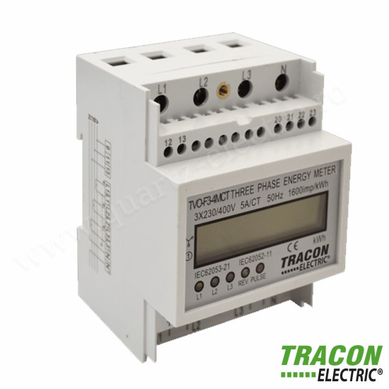 CONTOR DE PUTERE, LDC, TIP CT, TRIFAZAT, 4 MODIULE TRACON CONTOR DE PUTERE, LDC, TIP CT, TRIFAZAT, 4 MODIULE TRACON