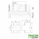 CONTOR DE PUTERE, LDC, TIP CT, TRIFAZAT, 4 MODIULE TRACON CONTOR DE PUTERE, LDC, TIP CT, TRIFAZAT, 4 MODIULE TRACON