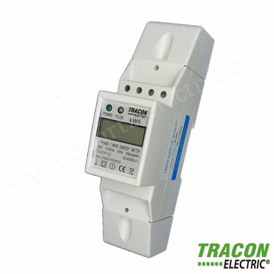 CONTOR DE PUTERE, LCD, 1 FAZA, 2 MODUL CONTOR DE PUTERE, LCD, 1 FAZA, 2 MODUL
