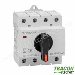 Întrerupător separator modular pentru sisteme fotovoltaice 1500VDC 45A 4P TRACON