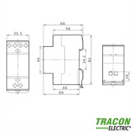 Transformator de protecţie pentru sonerie TRACON