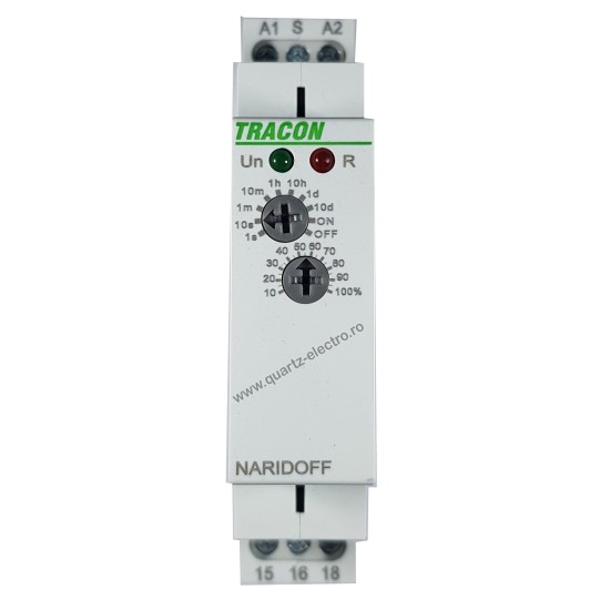 NARIDOFF RELEU CU TEMPORIZARE LA REVENIRE TRACON NARIDOFF RELEU CU TEMPORIZARE LA REVENIRE TRACON