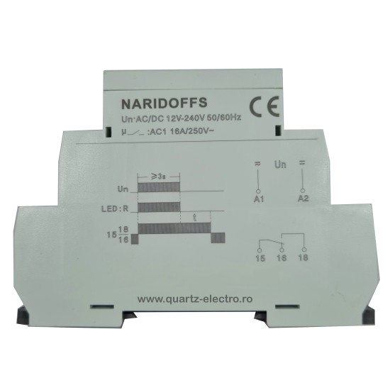 NARIDOFFS RELEU TEMPORIZARE LA REVENIRE TRACON NARIDOFFS RELEU TEMPORIZARE LA REVENIRE TRACON