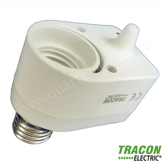 ADAPTOR PENTRU DETECTOR DE MISCARE CU MICROUNDE IN SOCLU E27 TRACON ADAPTOR PENTRU DETECTOR DE MISCARE CU MICROUNDE IN SOCLU E27 TRACON