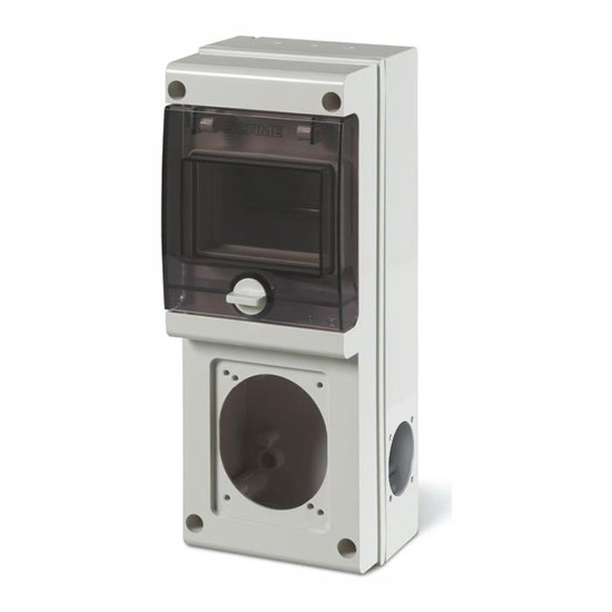 ORGANIZATOR SANTIER NEECHIPAT PENTRU 1 PRIZA IP66 SCAME 632.1530-000