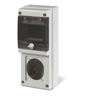 ORGANIZATOR SANTIER NEECHIPAT PENTRU 1 PRIZA IP66 SCAME 632.1500-000