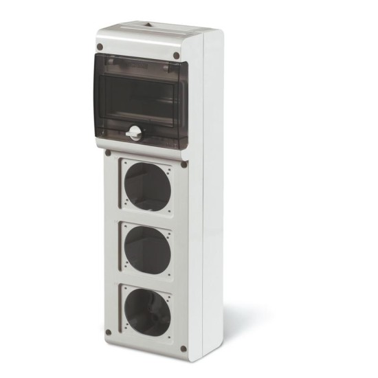 ORGANIZATOR SANTIER NEECHIPAT PENTRU 3 PRIZE IP66 SCAME 632.3500-000