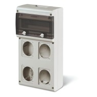 ORGANIZATOR SANTIER NEECHIPAT PENTRU 4 PRIZE IP66 SCAME 632.4500-000
