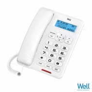 TELEFON CU FIR SI AFISAJ ALB CD001 WELL