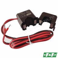 TRANSFORMATOR DE CURENT MINIATURAL CU MIEZ DETASABIL 100/5A 1.5VA TOM-100-5 F&F