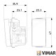 INTRERUPATOR 16A 1 MODUL ALB VIMAR NEVE 09001 INTRERUPATOR 16A 1 MODUL ALB VIMAR NEVE 09001