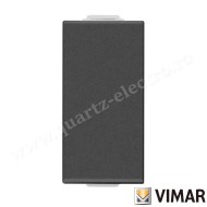INTRERUPATOR 16A 1 MODUL NEGRU VIMAR NEVE 09001.CM