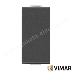 INTRERUPATOR 16A 1 MODUL NEGRU VIMAR NEVE 09001.CM