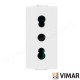 PRIZA ST ITALIAN 1 MODUL ALB VIMAR NEVE 09203