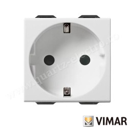 PRIZA SCHUKO ST GERMAN 2 MODULE ALB VIMAR NEVE 09208