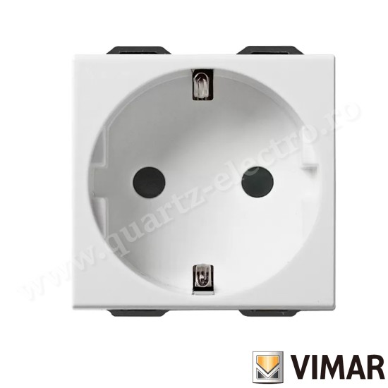 PRIZA SCHUKO ST GERMAN 2 MODULE ALB VIMAR NEVE 09208 PRIZA SCHUKO ST GERMAN 2 MODULE ALB VIMAR NEVE 09208
