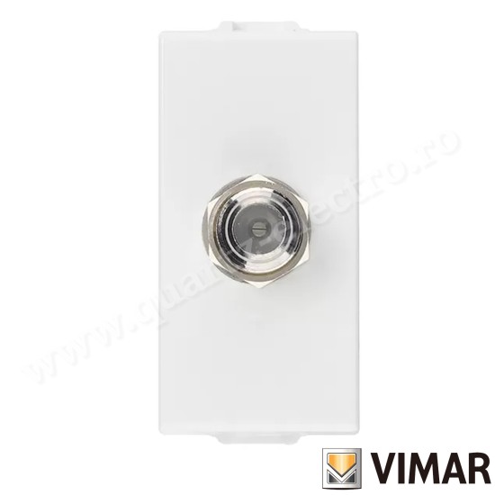PRIZA COAXIALA ALB MAMA TIP F VIMAR NEVE 09318 PRIZA COAXIALA ALB MAMA TIP F VIMAR NEVE 09318