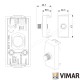 PRIZA COAXIALA ALB MAMA TIP F VIMAR NEVE 09318 PRIZA COAXIALA ALB MAMA TIP F VIMAR NEVE 09318