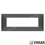 RAMA 7 MODULE CARBON MAT VIMAR NEVE 09677.14