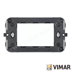 SUPORT 3 MODULE CU SURUBURI VIMAR NEVE 09613