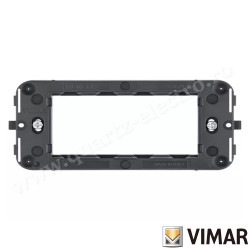SUPORT 4 MODULE CU SURUBURI VIMAR NEVE 09614 SUPORT 4 MODULE CU SURUBURI VIMAR NEVE 09614